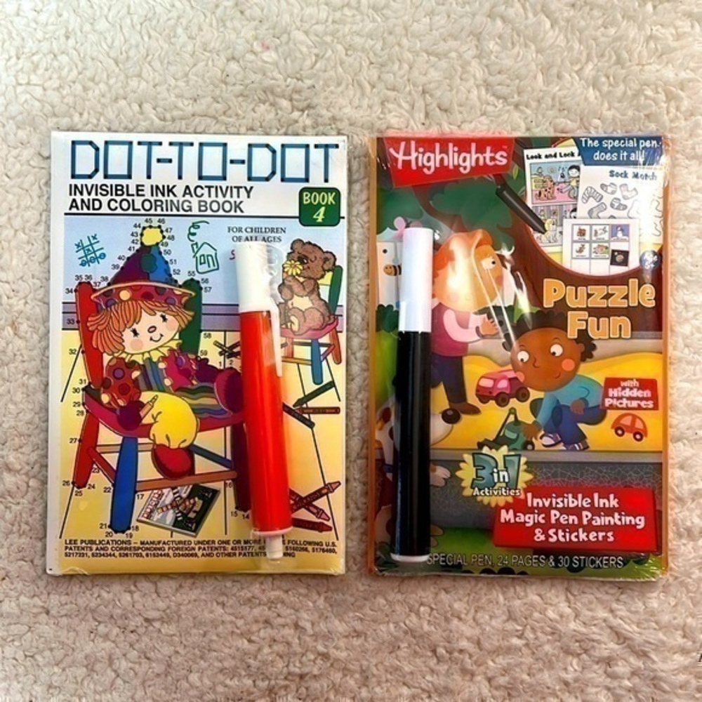"Highlights" Invisible Ink, Magic Pen Paint, Stickers & Coloring Activity
